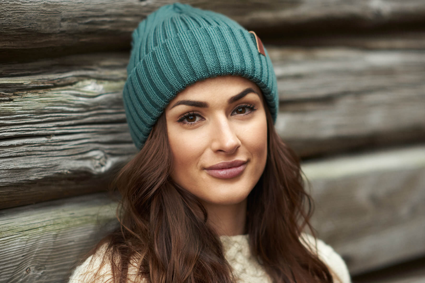 BEAM Fog Green BEAM merino wool beanie fog green