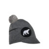ICY Junior_Charcoal_Grey pompom