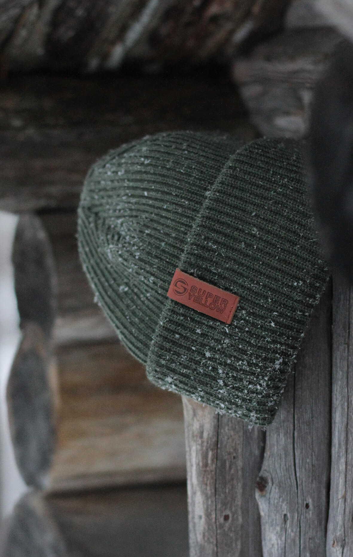 KJEMPE Merino wool beanie - Image 5