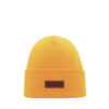 Superyellow yellow Midi kid's merino wool beanie