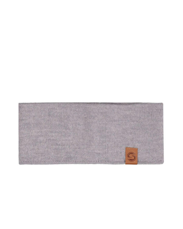 SAAME Merino wool headband light grey