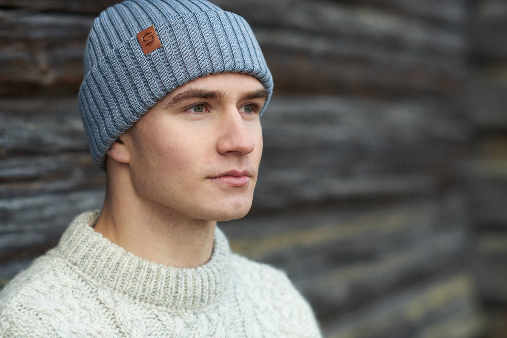 SAILOR Light Grey SAILOR merino wool beanie light grey