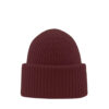 AIDA Merino wool beanie dark red