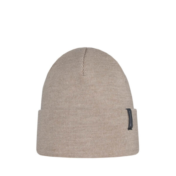 AMALIA Merino wool beanie cool beige