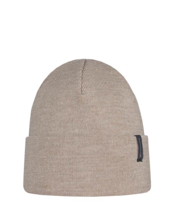 AMALIA Merino wool beanie cool beige