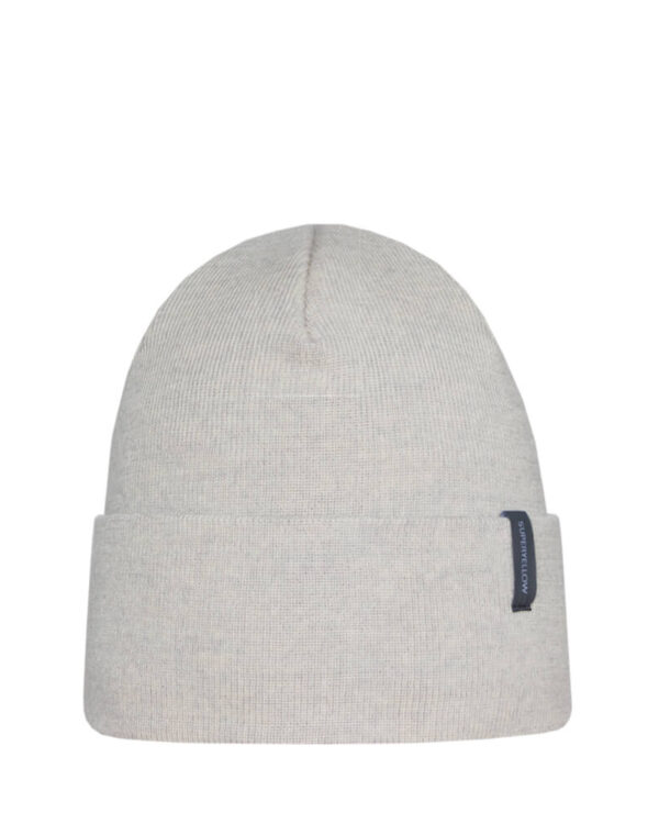 AMALIA Merino wool beanie icy grey