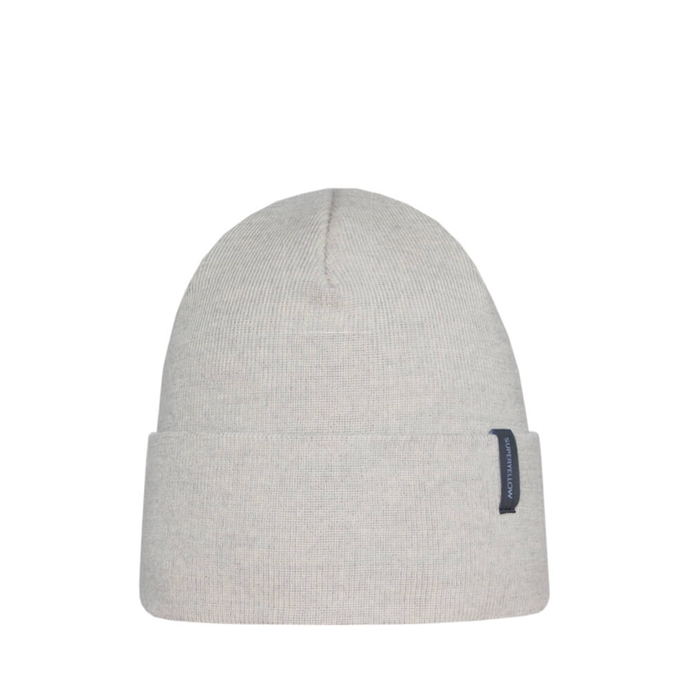 AMALIA Merino wool beanie icy grey