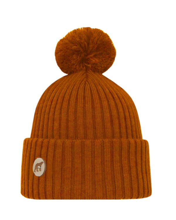 ARCTOS Merino wool beanie terracotta