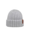 BEAM Icy Grey merino wool beanie