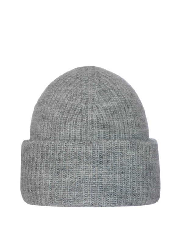 BERTHA Mohair beanie light grey