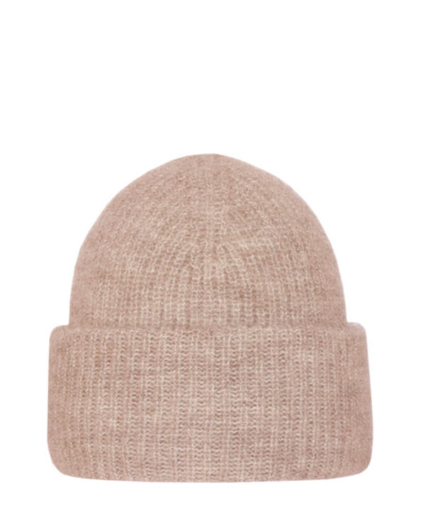 BERTHA Mohair beanie light peach