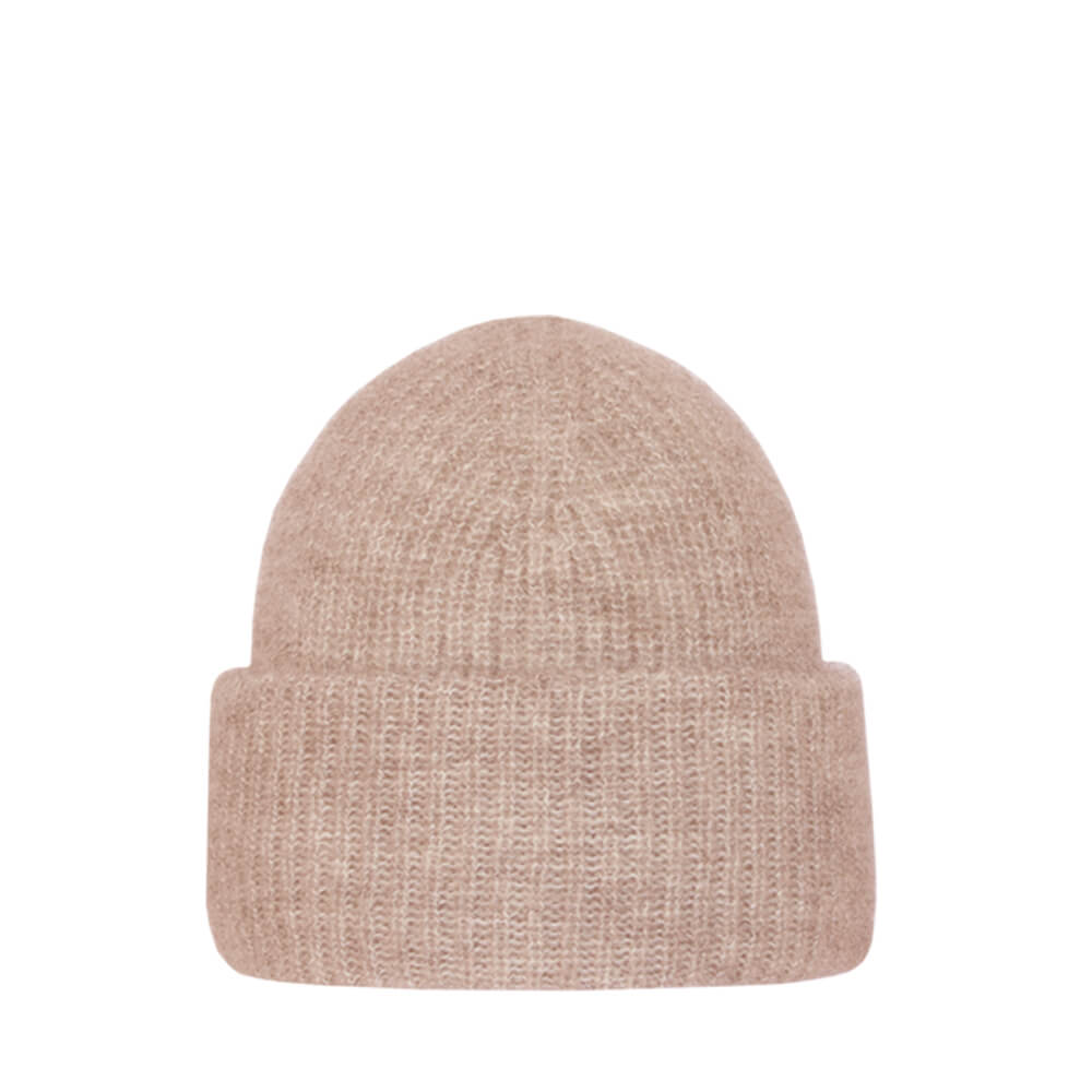 BERTHA Mohair beanie light peach