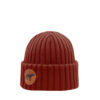 BJÖRN Copper red merino wool beanie