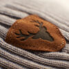 Caribou beanie logo patch