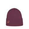 FENNO Merino wool beanie plum