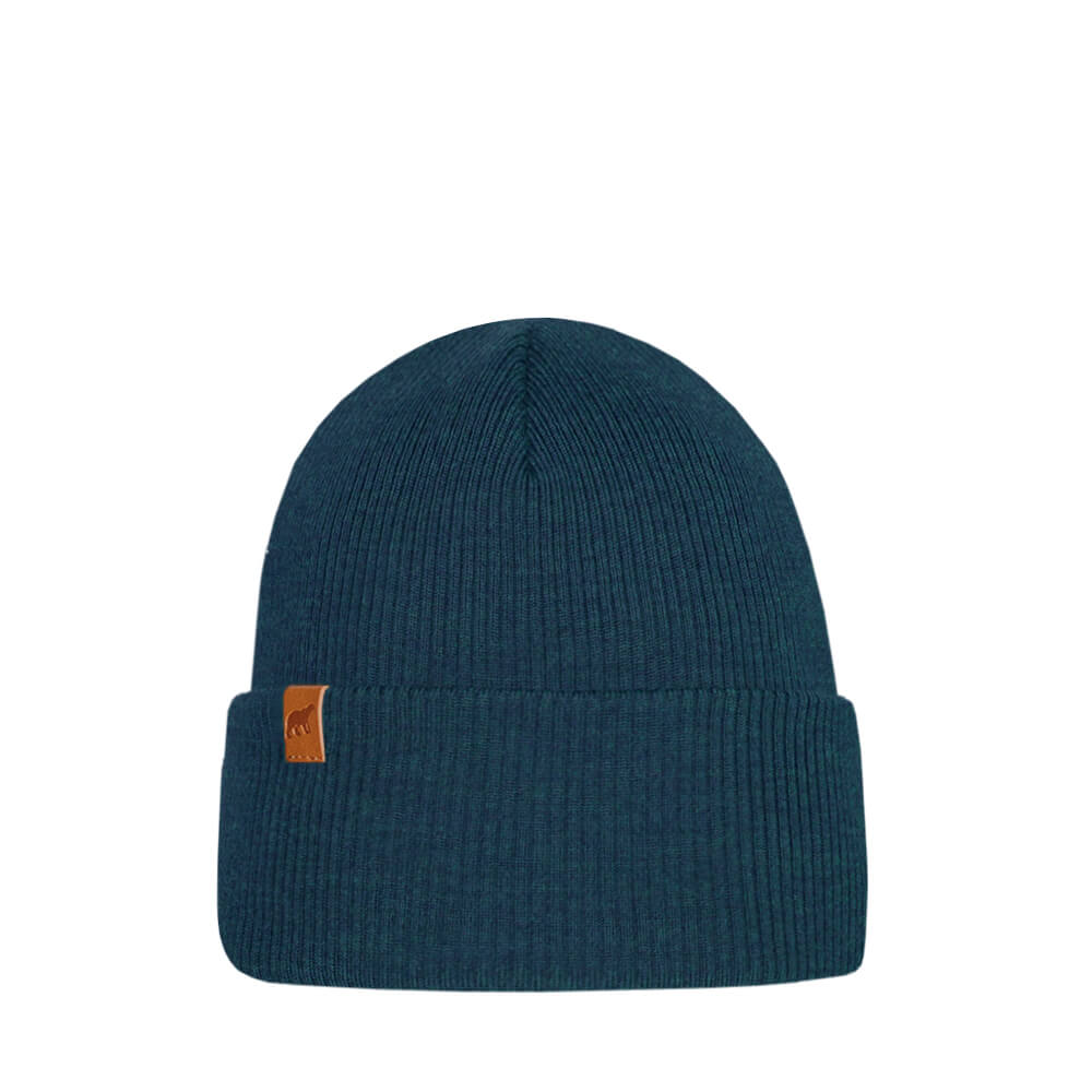 INARI Merino wool beanie dark petrol