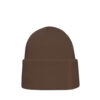 KAAMOS Merino wool beanie dark brown