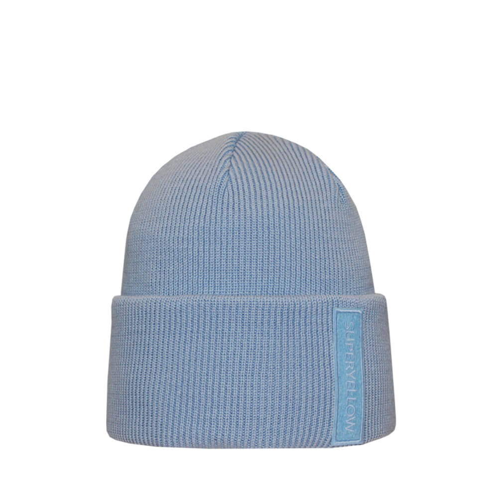 KAAMOS Merino wool beanie light blue