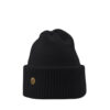 NORDEN Merino wool beanie black