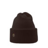 NORDEN Merino wool beanie dark brown