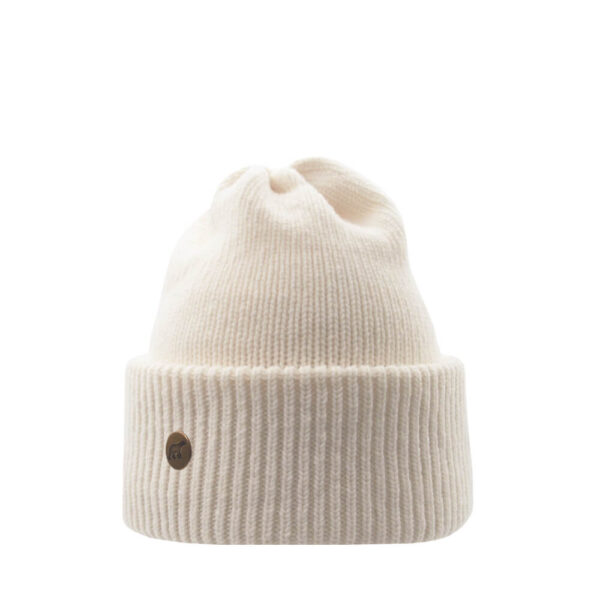 NORDEN Merino wool beanie off white