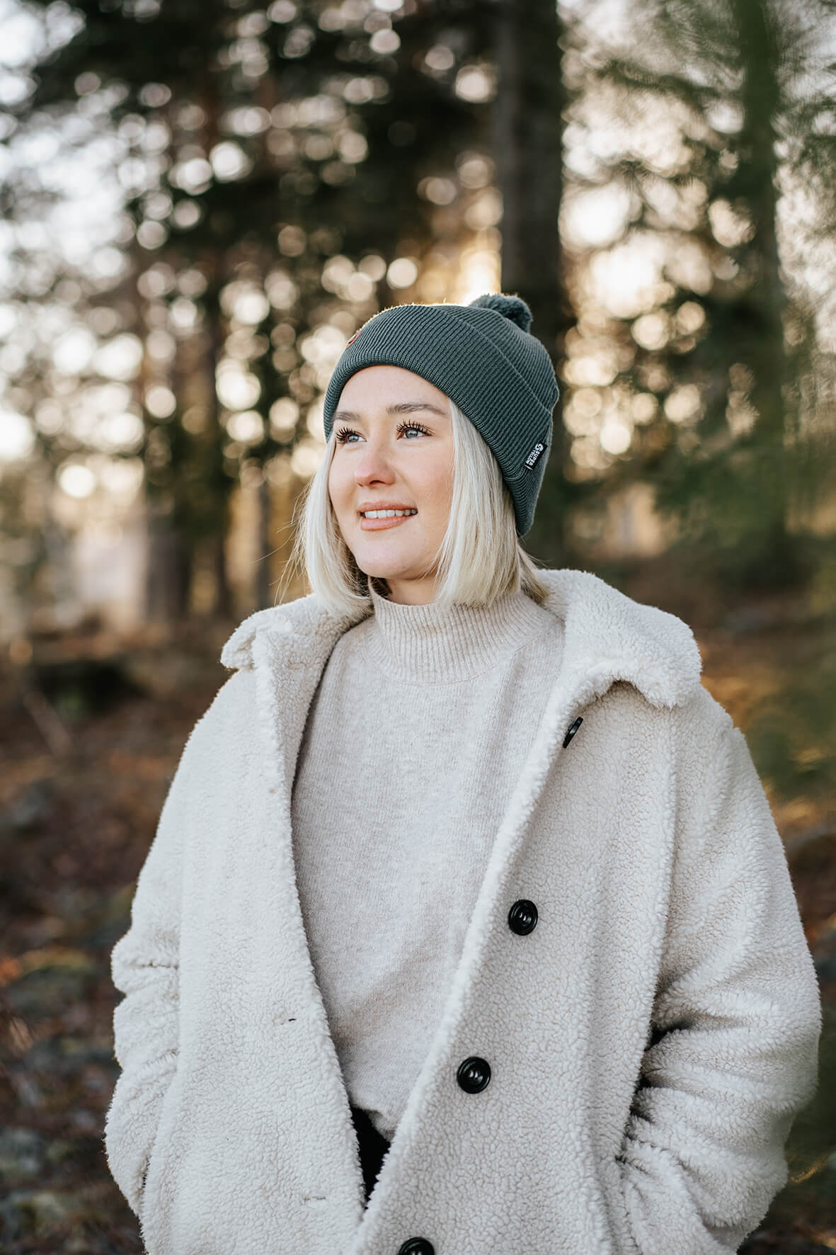 OULANKA Fog Green OULANKA merino wool beanie Fog Green