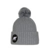 POLAR Junior merino wool beanie light grey