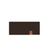 SAAME Merino wool headband dark brown