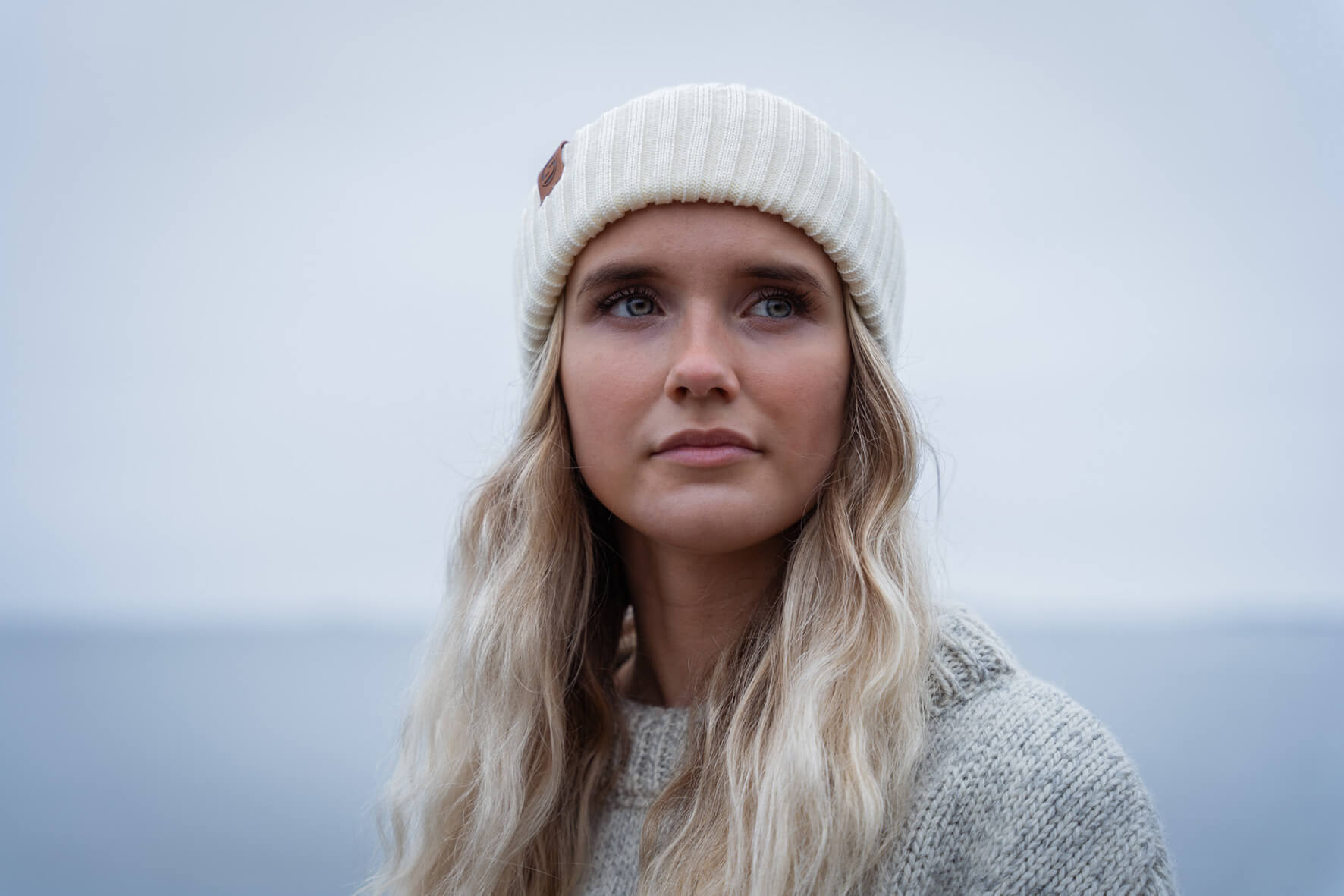 SAILOR Off White SAILOR beanie off white