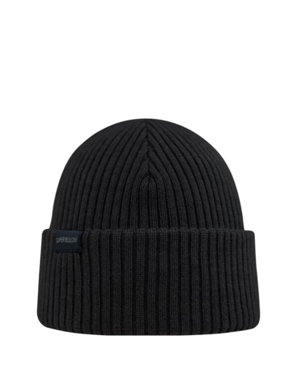 SISU Merino wool beanie black