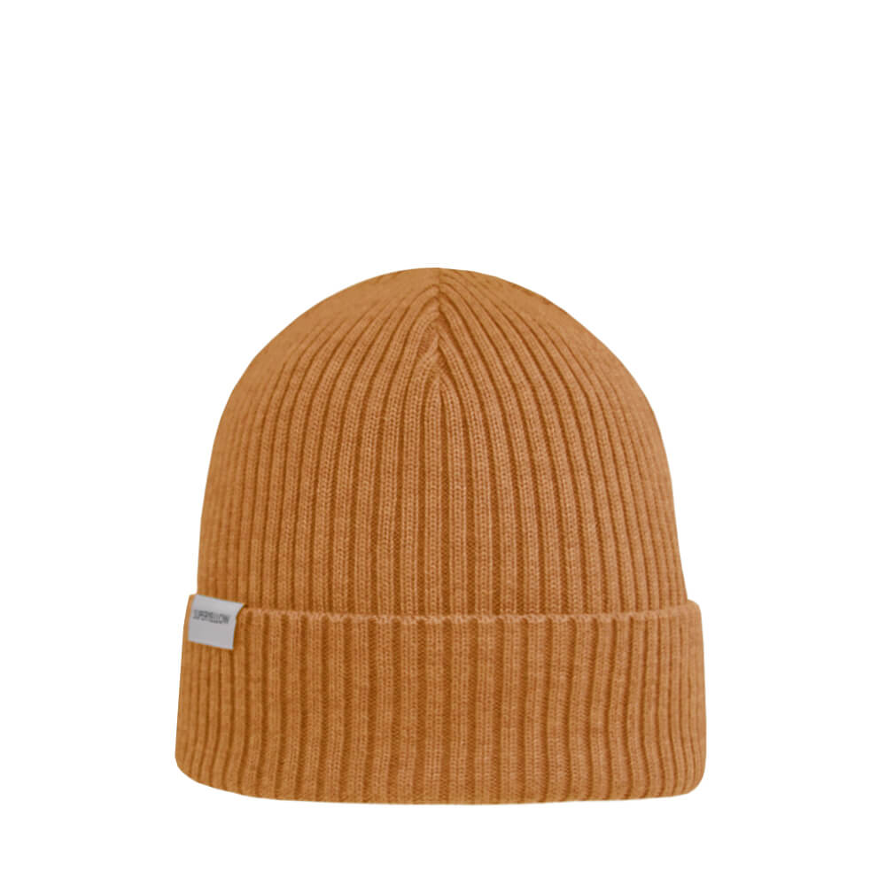 SKOGEN Yellow lyocell beanie