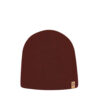 TUNTURI Merino wool beanie dark red