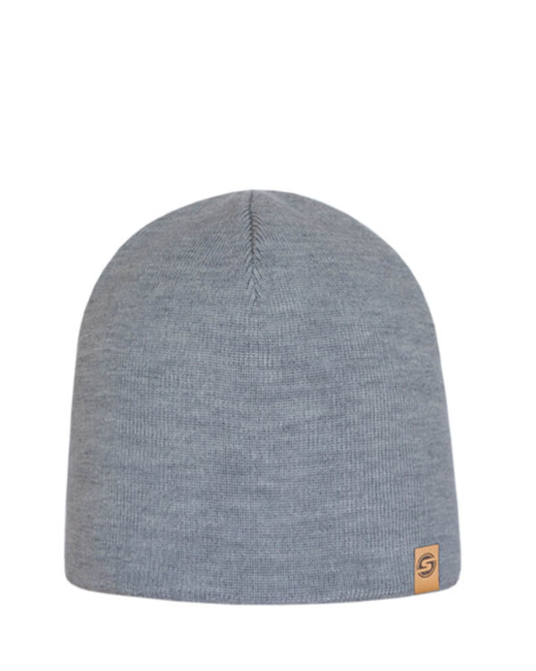 TUNTURI Merino wool beanie light grey